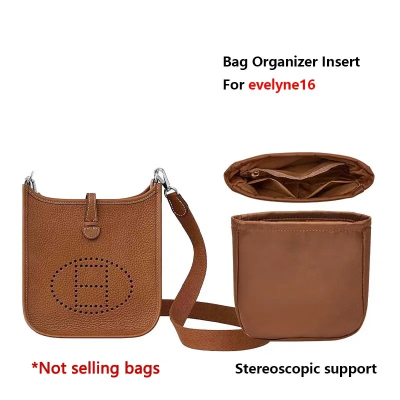 insert organisateur de sac pour evelyne16 29, sac de rangement en nylon léger, sac de poche intérieure, accessoires