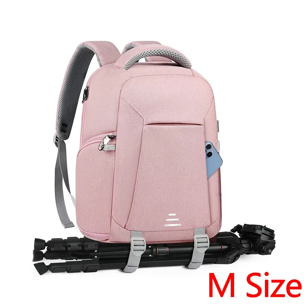 lubardy – sac à dos pour appareil photo dédié, 2 pièces, sac à dos de voyage pour ordinateur portable, grande capacité, pour hommes et femmes, sac à dos de photographie et housse de pluie