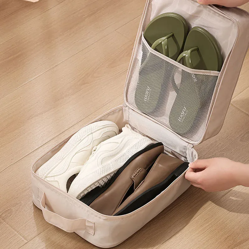 sac à chaussures de voyage portable de haute qualité, sous-vêtements, sac de rangement de chaussures, emballage cube organisateur multifonction, accessoires de voyage