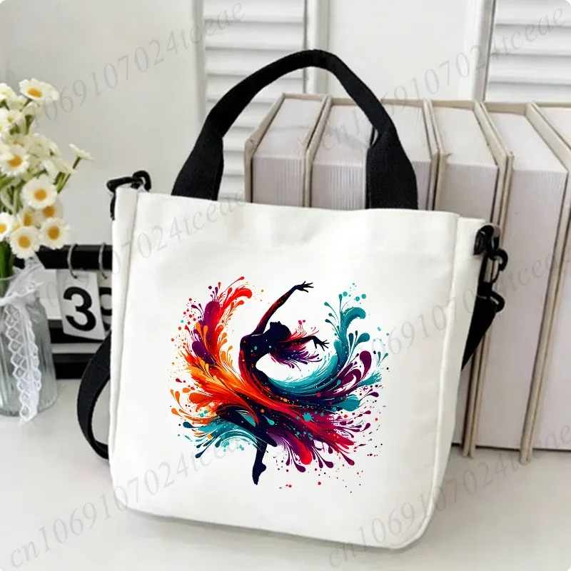 sac à bandoulière en toile pour femmes, sacs à bandoulière esthétiques pour filles, sacs à main fourre-tout à la mode pour adolescents, garçons et filles, cadeau