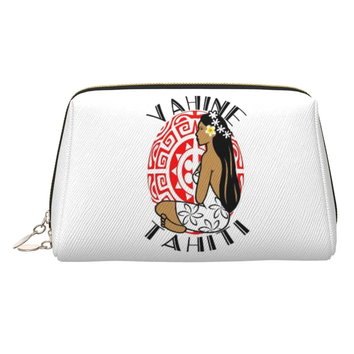 hinano tahiti – trousse à cosmétiques pour femmes, pochette de rangement de maquillage de voyage, boîte de rangement de toilette, kit dopp