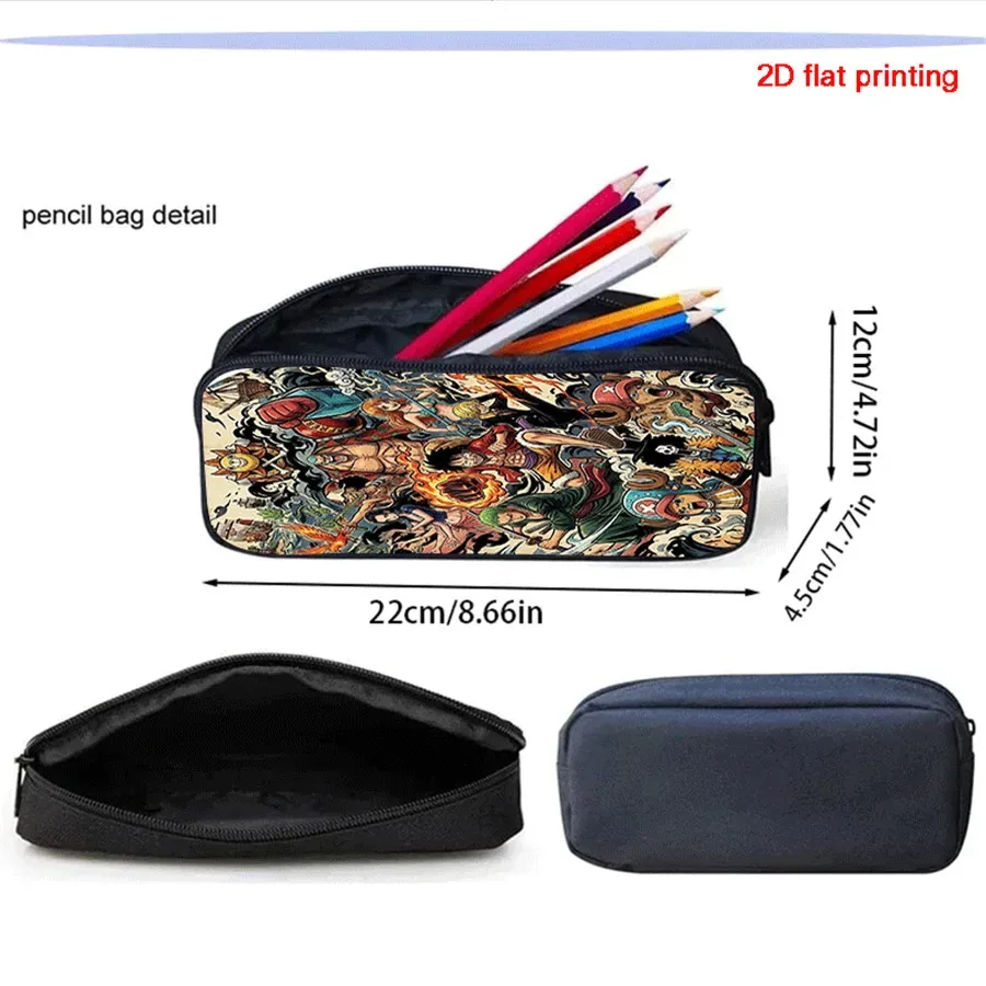 ensemble de sac à dos scolaire 3 pièces 15 pouces avec sac à lunch et trousse à crayons, durable, léger, unisexe, pour garçons et filles de 6 à 10 ans