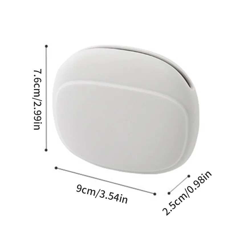 sac de rangement en silicone, sac de rangement pour câbles de données, boîte de rangement multifonctionnelle et pratique pour chargeur d'écouteurs