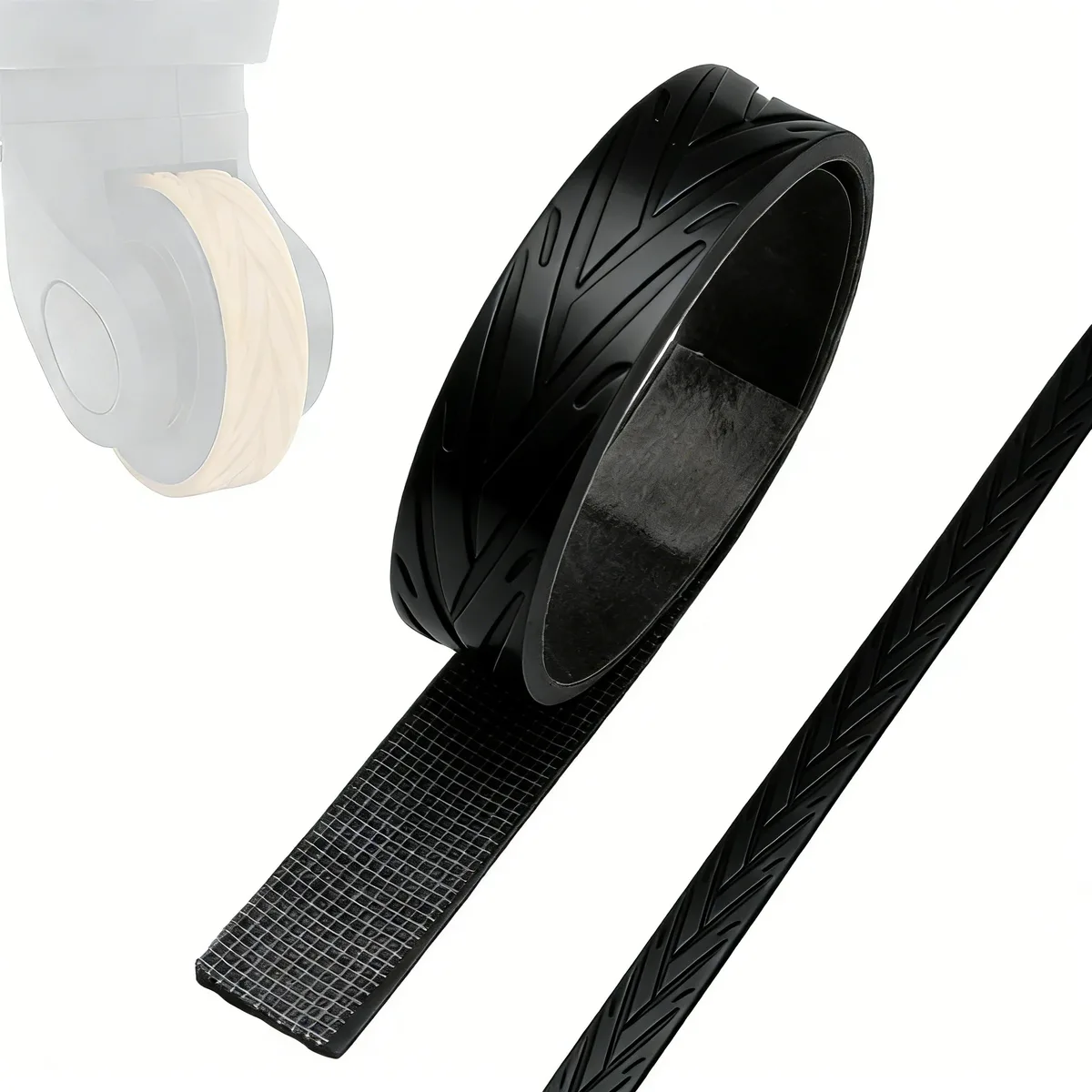 4/8 pièces silicone bagages roues couvre valise durable roue protecteur spinner roues roulettes chaussures silencieux bruit chaise roue porter
