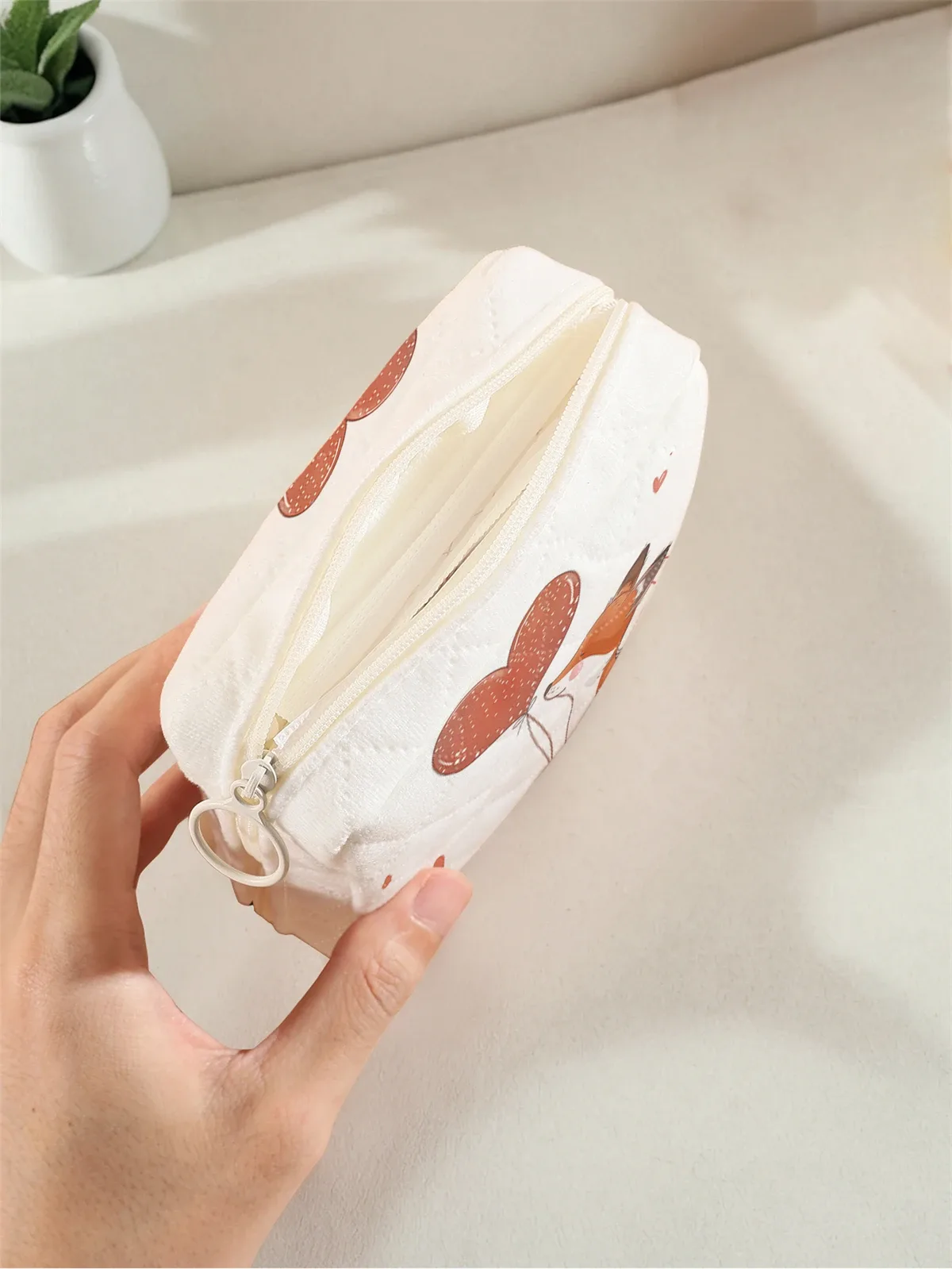 1 sac de rangement portable pour serviettes hygiéniques, fabriqué en matériau à motif tortue marine et en maille diamantée, sac léger pour mouchoirs de femme
