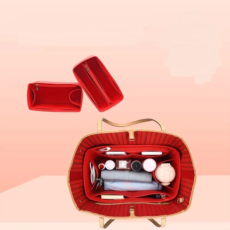 sac intérieur en vente uniquement, insert organisateur de sac pour lv neverfull gm mm pm, séparateur de maquillage, sac de compartiment de protection façonnant