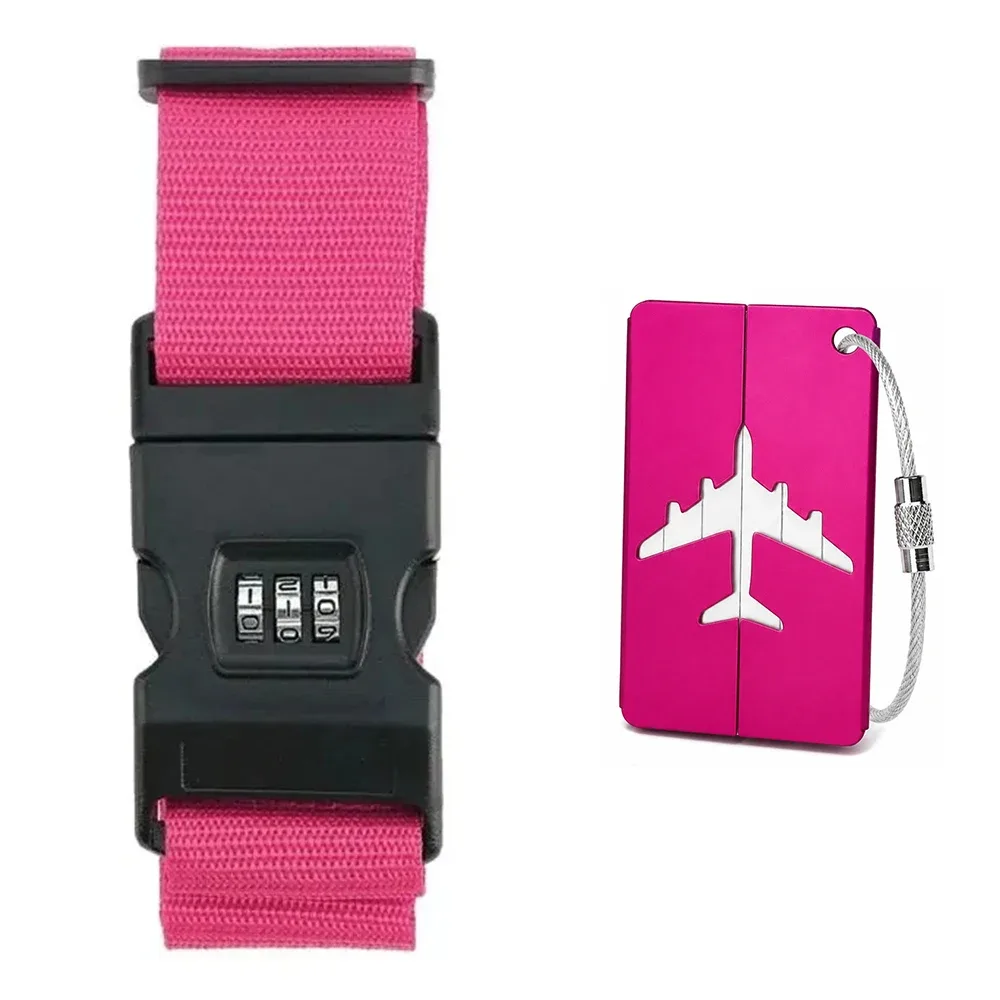 ceintures de bagages réglables, élastiques solides, sécurité supplémentaire, valise de voyage, sangles de sécurité pour bagages, ceinture à cravate, sangles de transport