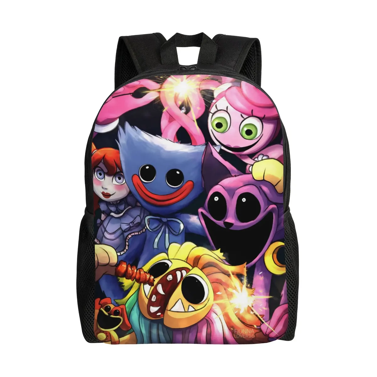 sac à dos poppyy prototype games pour hommes et femmes, sac à dos cool pour étudiants et professionnels, sac à bandoulière pour l'université avec poche