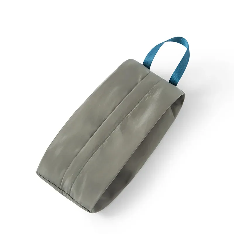 sacs de rangement de chaussures imperméables en nylon, portables, colorés, fermeture à glissière, hommes et femmes, voyage ou organisation d'articles familiaux, 2 paquets