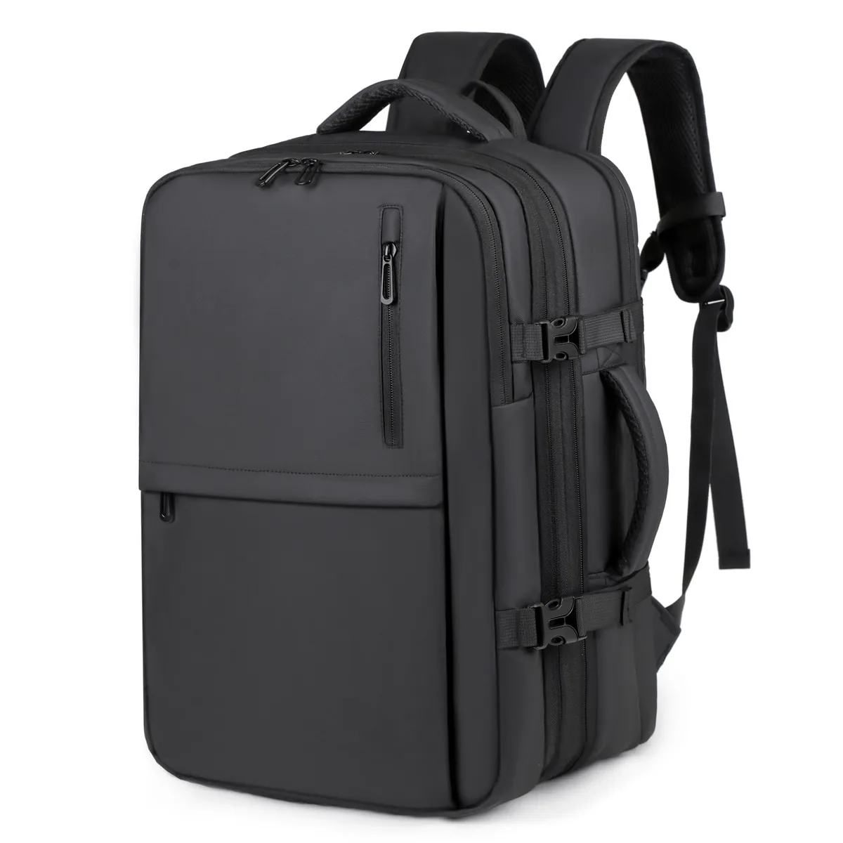 nouveau sac à dos pour homme, sac à dos à compression sous vide, sac d'ordinateur multifonctionnel, sac de voyage extensible de grande capacité