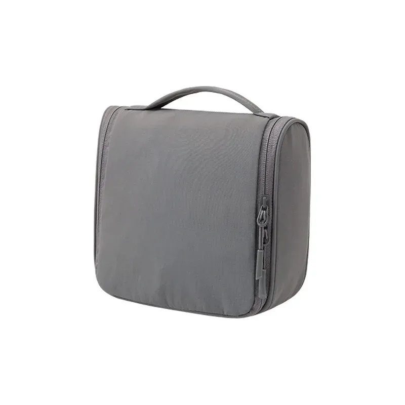 sac de toilette de voyage suspendu imperméable, organisateur de cosmétiques portable avec crochet, grande capacité, pochette de rangement pour maquillage et soins de la peau