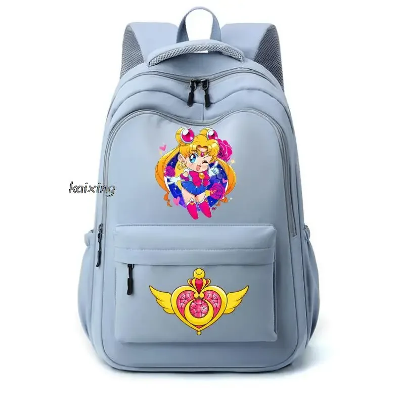 sacs d'école chaud marin lune imprimé étudiants capacité sac à dos adolescent femmes hommes voyage ordinateur portable mochila infantil cadeau