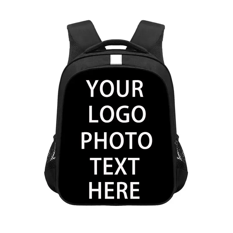 14/16 pouces personnaliser rose/noir/bleu sac à dos femmes hommes sac à dos étudiant sacs d'école pour adolescents sac à dos sac à dos pour ordinateur portable bookbag