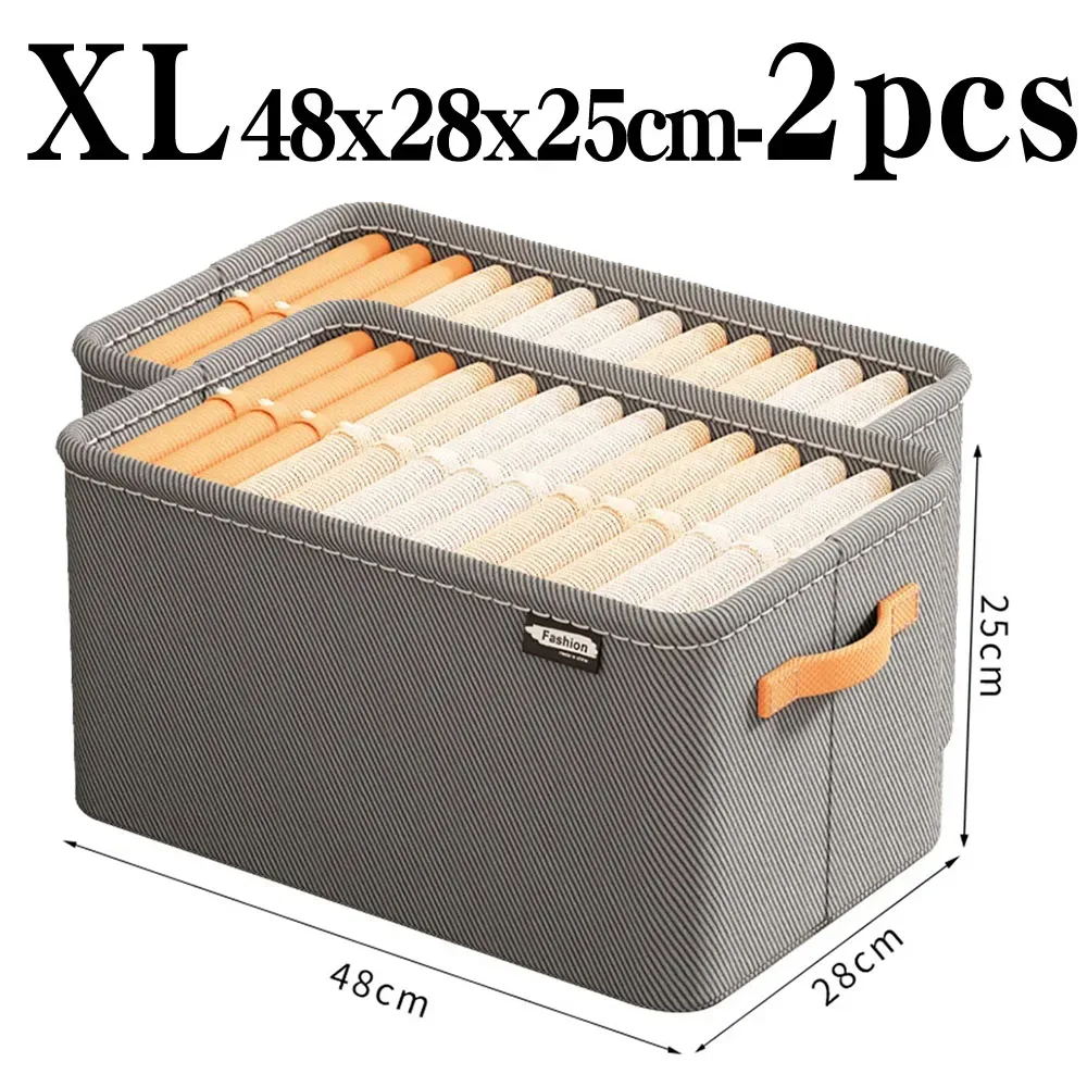 boîte de rangement pliable en tissu avec cadre en acier, organisateur de garde-robe à dessus ouvert, bac à tiroirs pour pulls et pantalons, organisation de placard