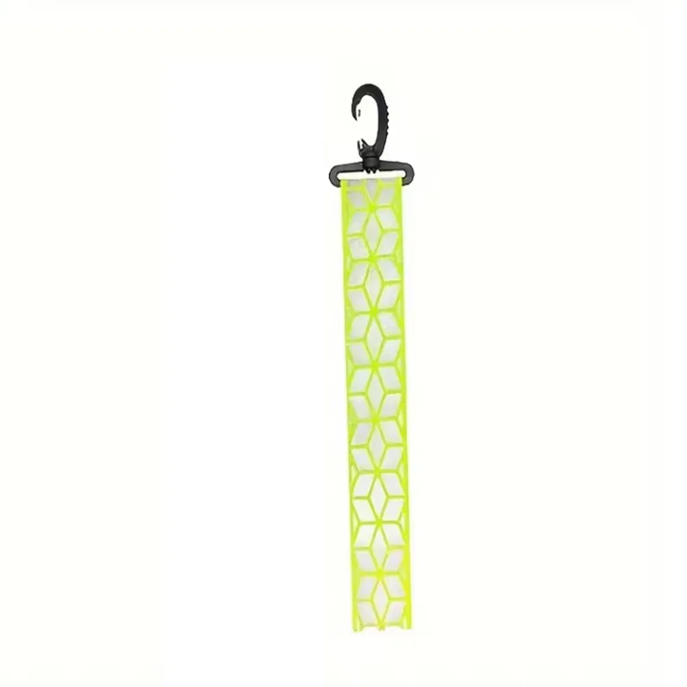 porte-clés réfléchissant avec pendentif, pour sac à dos, sécurité, léger, lumineux, pour camping en plein air, course nocturne, cyclisme, 1 pièce