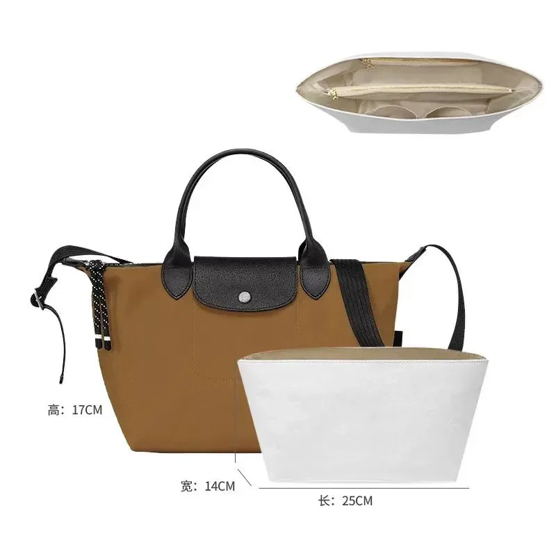 insert organisateur de sac à main pour sacs à main, organisateur de sac en feutre pour fourre-tout et sac à main, compatible avec longchamp