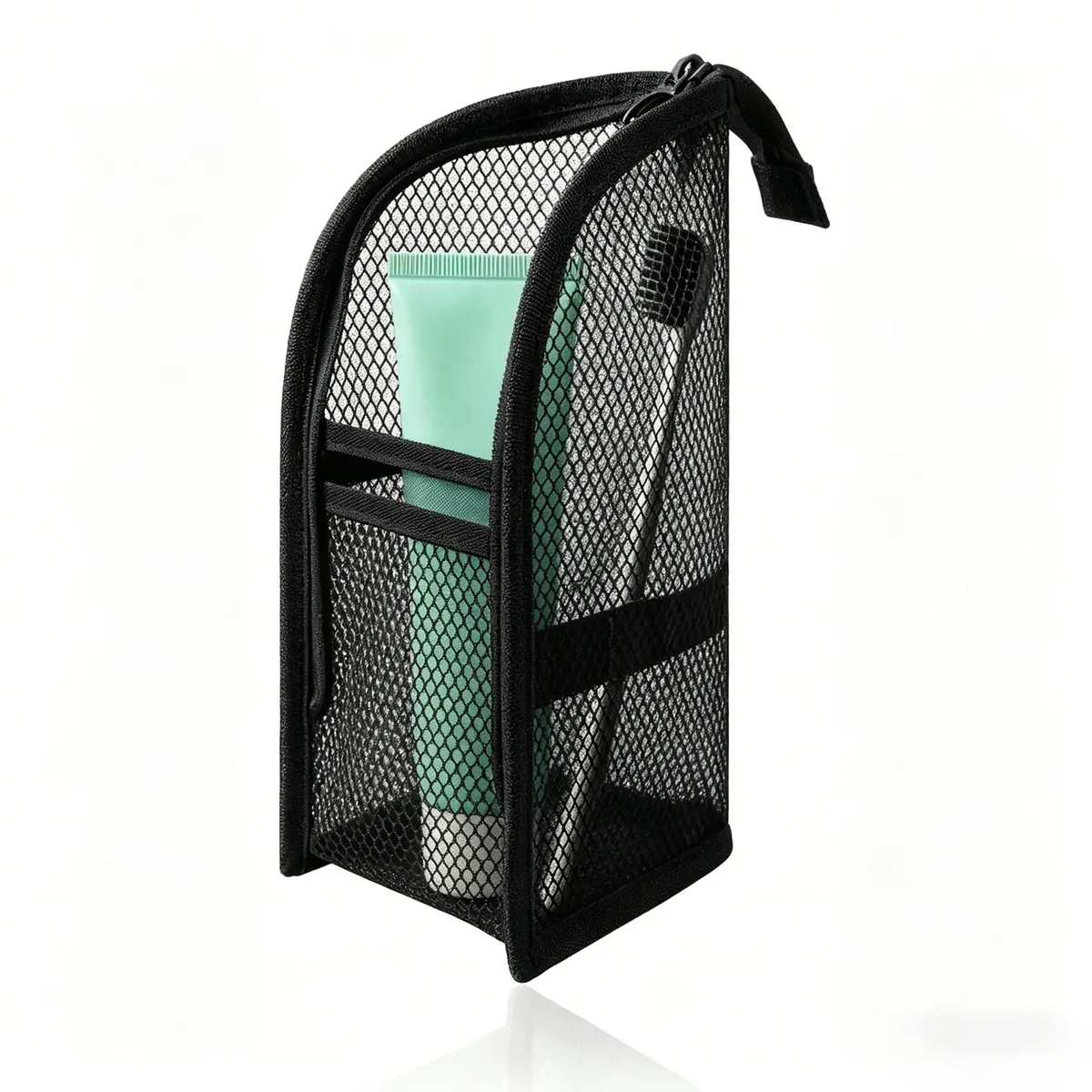 sac à cosmétiques en maille eva pour femmes, sac de rangement de voyage, organisateur de maquillage, pochette de maquillage portable, petite et grande trousse de toilette, étui de beauté