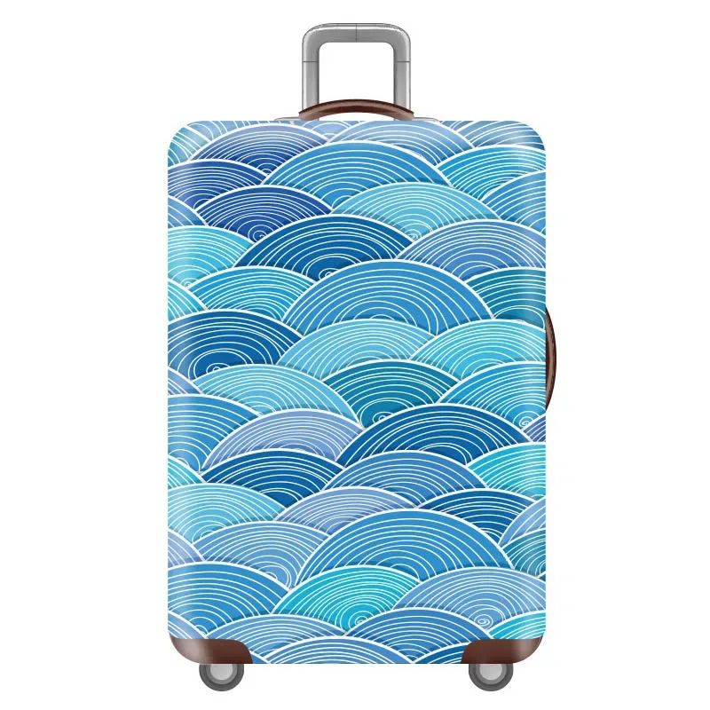 juste anti-poussière pour valise à roulettes, housse de bagage élastique, accessoires de voyage, mode, hw707, 18-32 pouces