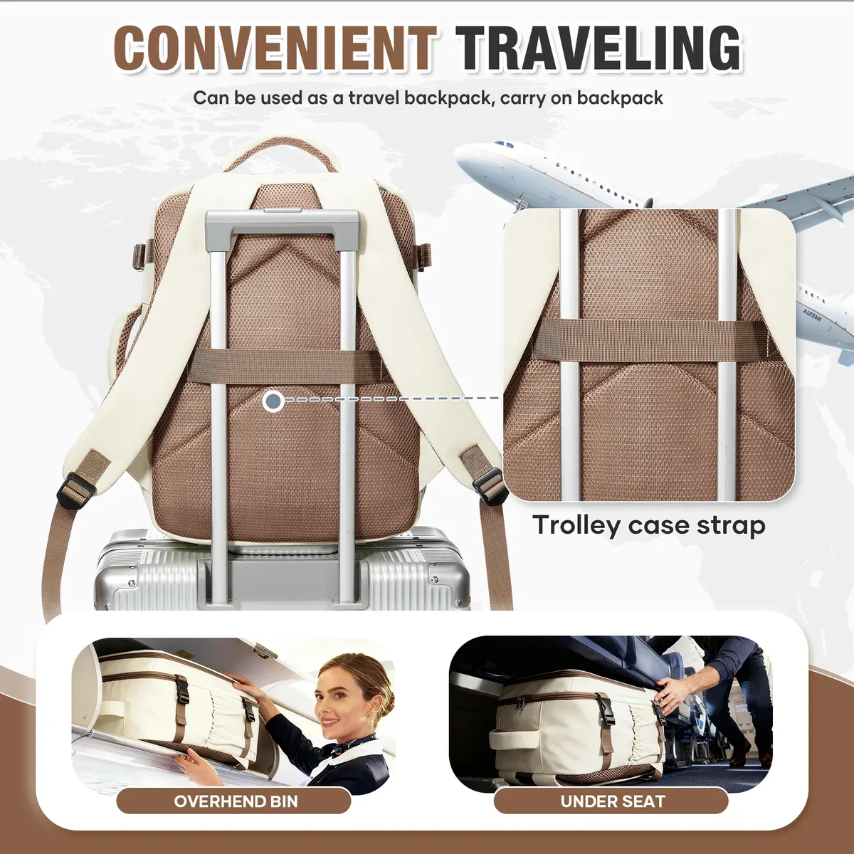 nouveau wizair ryanair 40x30x20 sac à dos de voyage bagage à main sac de cabine affaires courtes distance 15.6 ''sac à dos pour ordinateur portable pour hommes femmes