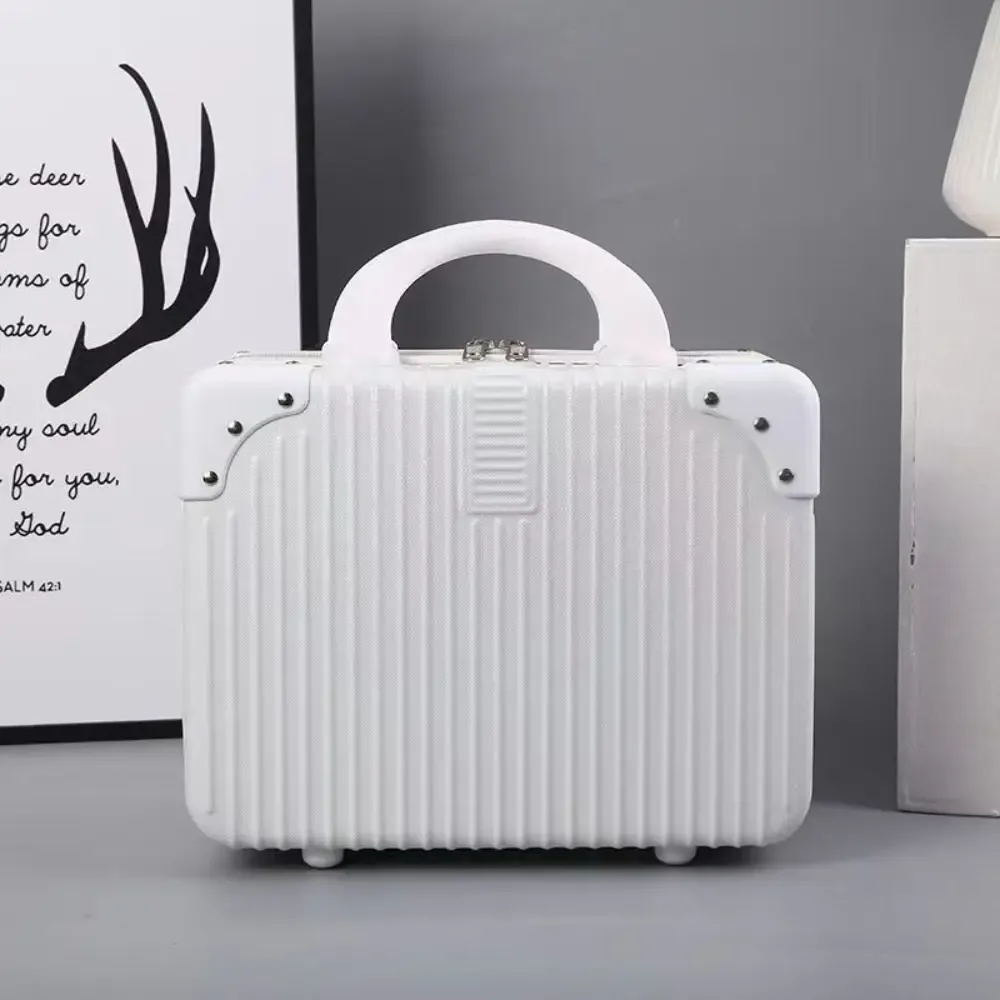 valise de voyage 14 pouces, mini trousse de toilette, bagage cabine pour femme - ventes flash