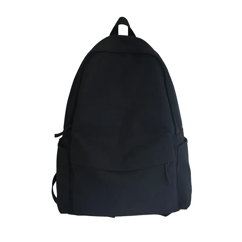 sac à dos polyvalent noir gris blanc rouge, sac de voyage étanche de grande capacité de haute qualité, sac d'ordinateur en nylon lavable unisexe