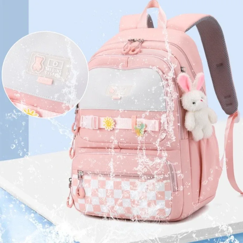 Sac à dos scolaire grande capacité pour filles, sacs à dos tendance pour collégiennes, lycéennes et étudiantes