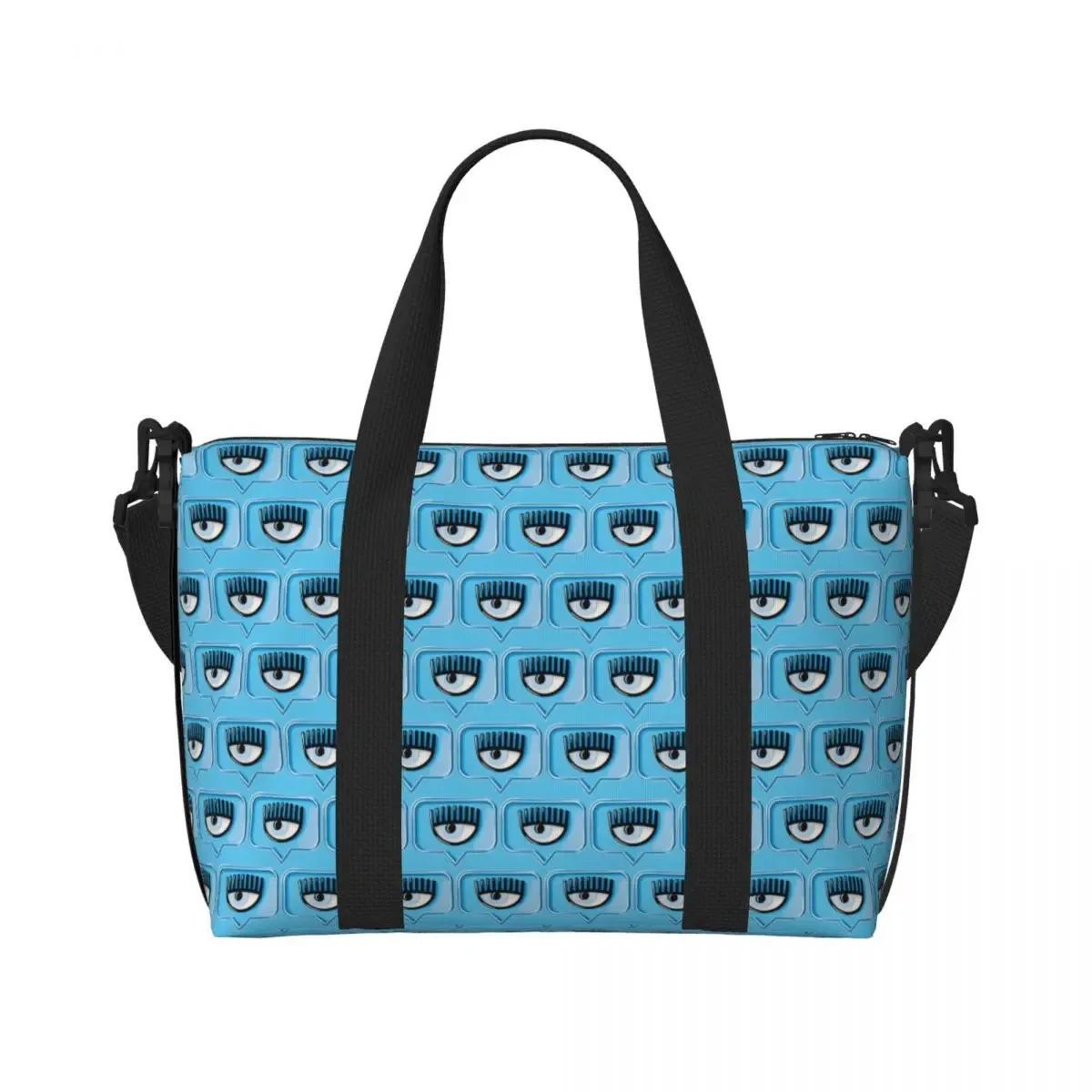 mode personnalisée yeux chauds f-erragnis c-chiaras sac fourre-tout de plage femmes grand compartiment plage salle de sport sacs de voyage