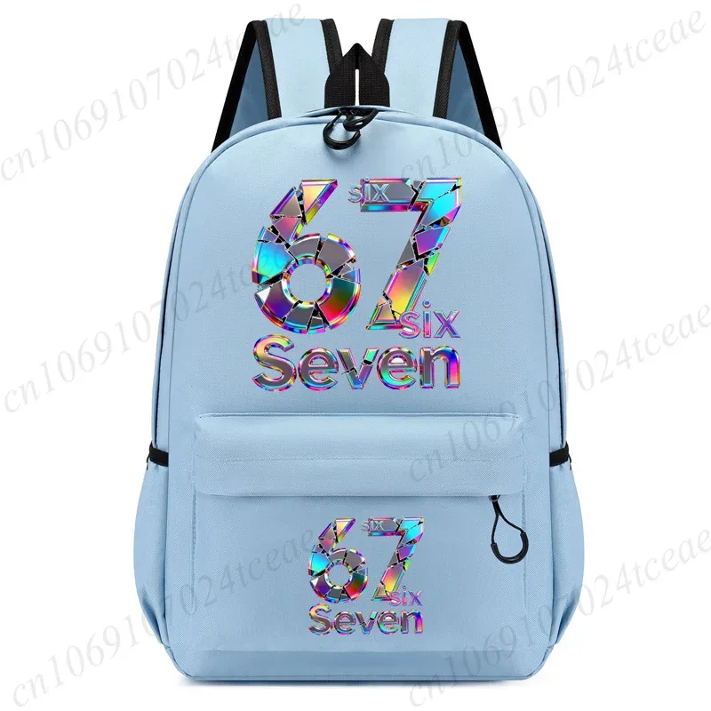 sac à dos d'école pour enfants, sac à dos de maternelle, sac à dos kawaii pour enfants, sac à dos anime six seven 67 meme