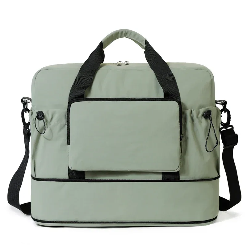 sac de voyage fitness pour femmes, grande capacité, séparation sec/humide, sac à main léger pour les voyages d'affaires de courte distance