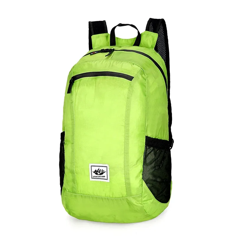 sac de randonnée en plein air 20l, sac à dos léger et portable, pliable, étanche, ultraléger, pour femmes et hommes, voyage, randonnée
