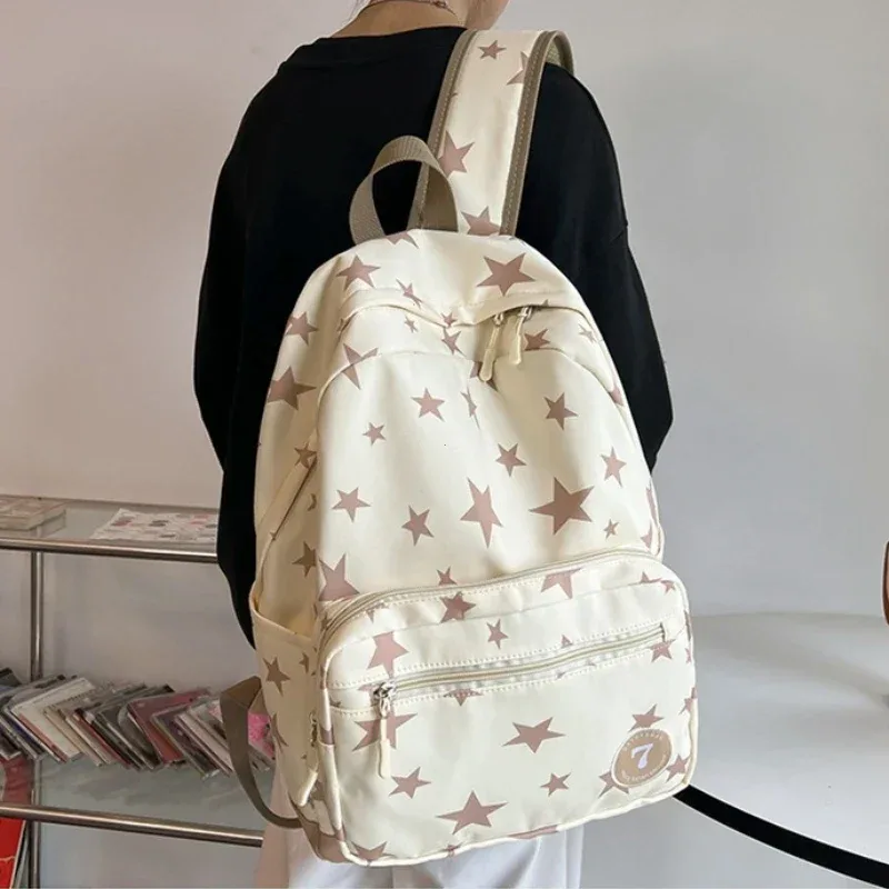 sac à dos étoile pour femmes et hommes, sac à dos pour ordinateur portable 17 pouces, sac d'université, sac à dos de voyage mignon, sac à livres décontracté pour étudiants, retour à l'école