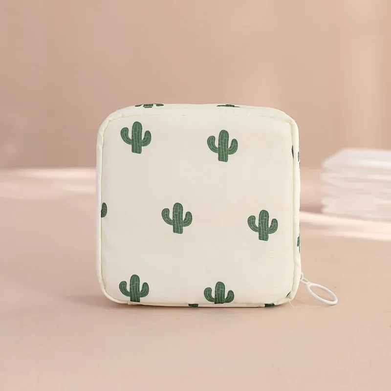 sac de rangement étanche, grande capacité, mignon, portable, adapté au stockage de cosmétiques, écouteurs, câbles de données, sanitaire