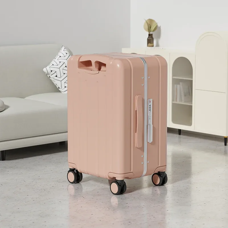 sushimu bagages pour enfants avec cadre en alliage d'aluminium valise de voyage valise de 20 pouces serrure à mot de passe tsa