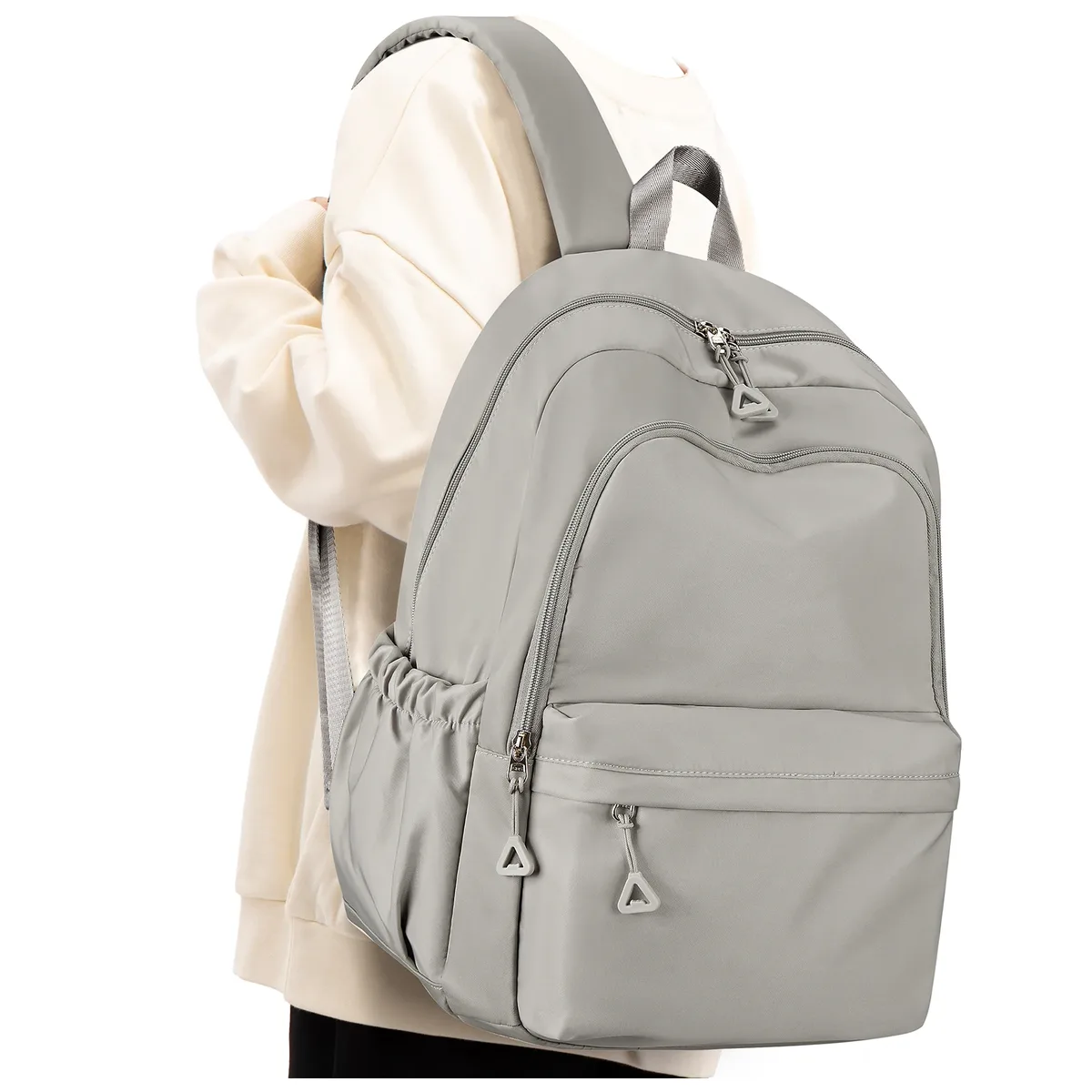 sac d'école étanche pour ordinateur portable, sac de livres en nylon pour adolescents, sac de voyage pour garçons et filles, sac à dos de lycée pour femmes