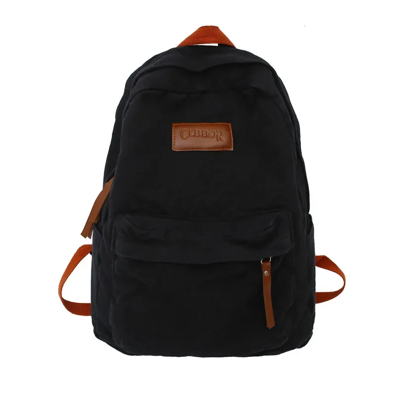 nouveau cool fille garçon toile vert ordinateur portable étudiant sac à la mode femmes hommes collège sac femme sac à dos mâle dame voyage sac à dos mode