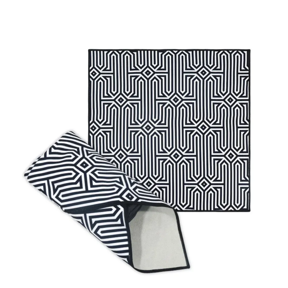 tissu de protection d'objectif pliable et auto-adhésif, 50x50cm, enveloppe de protection d'appareil photo, cent patchs en tissu carré, sac de rangement de cosmétiques