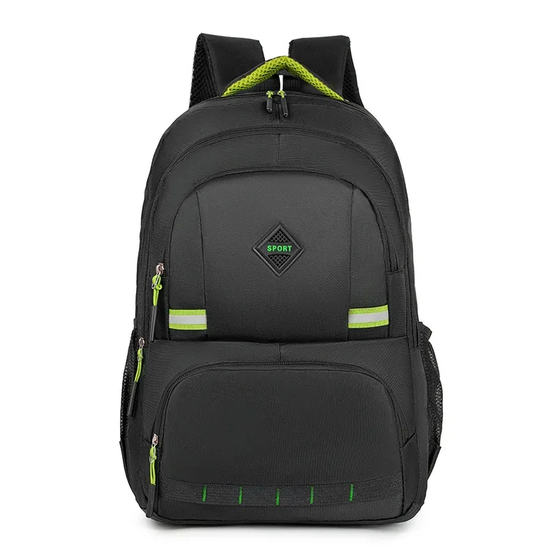 sac à dos nouvelle grande capacité sac d'ordinateur hommes simple mode collège étudiant sac ordinateur portable d'affaires double sacs à bandoulière