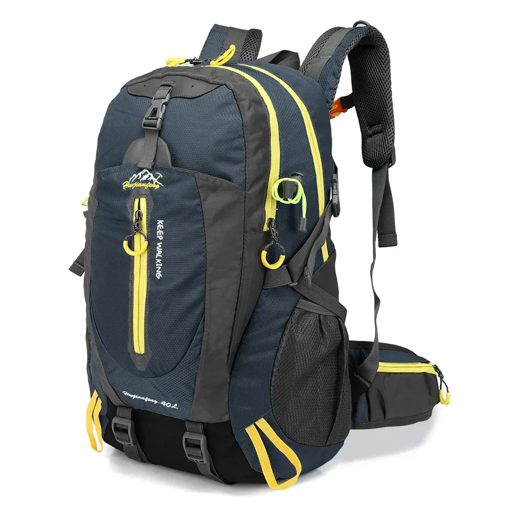 sac à dos camp randonnée ordinateur portable sac à dos trekking escalade sacs à dos pour hommes femmes 40l résistant à l'eau voyage