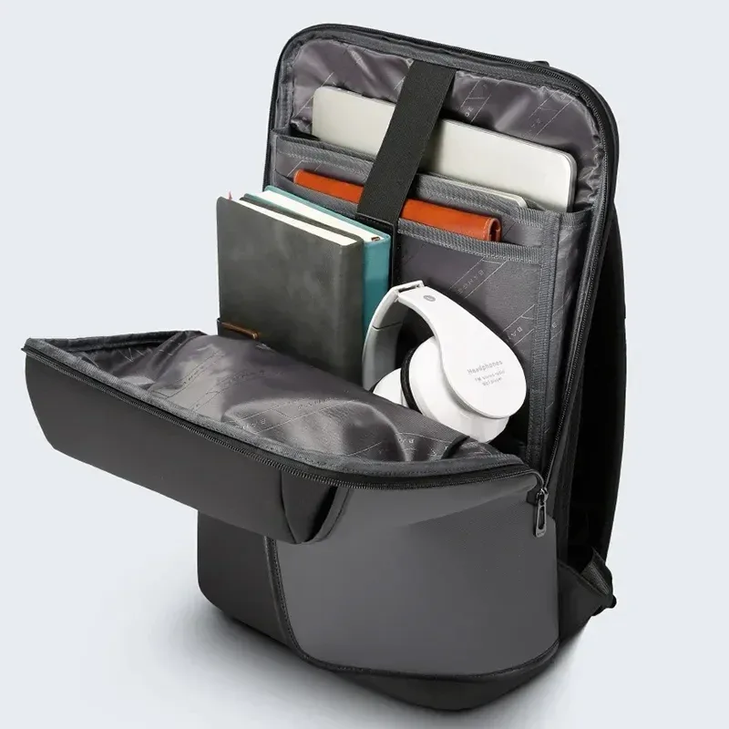 sac à dos d'affaires bange avec port usb externe, sac à dos de voyage anti-éclaboussures