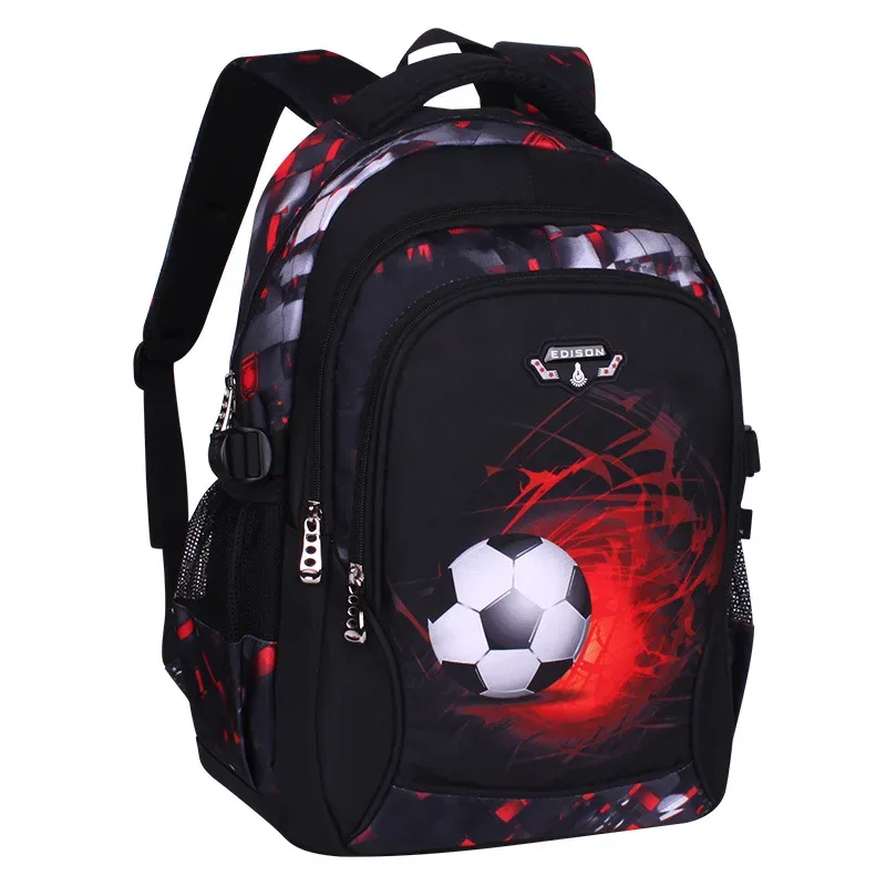 impression football cartable enfant anime sac à dos sac de voyage football sacs d'école pour garçons adolescent mochila escolar infantil menino