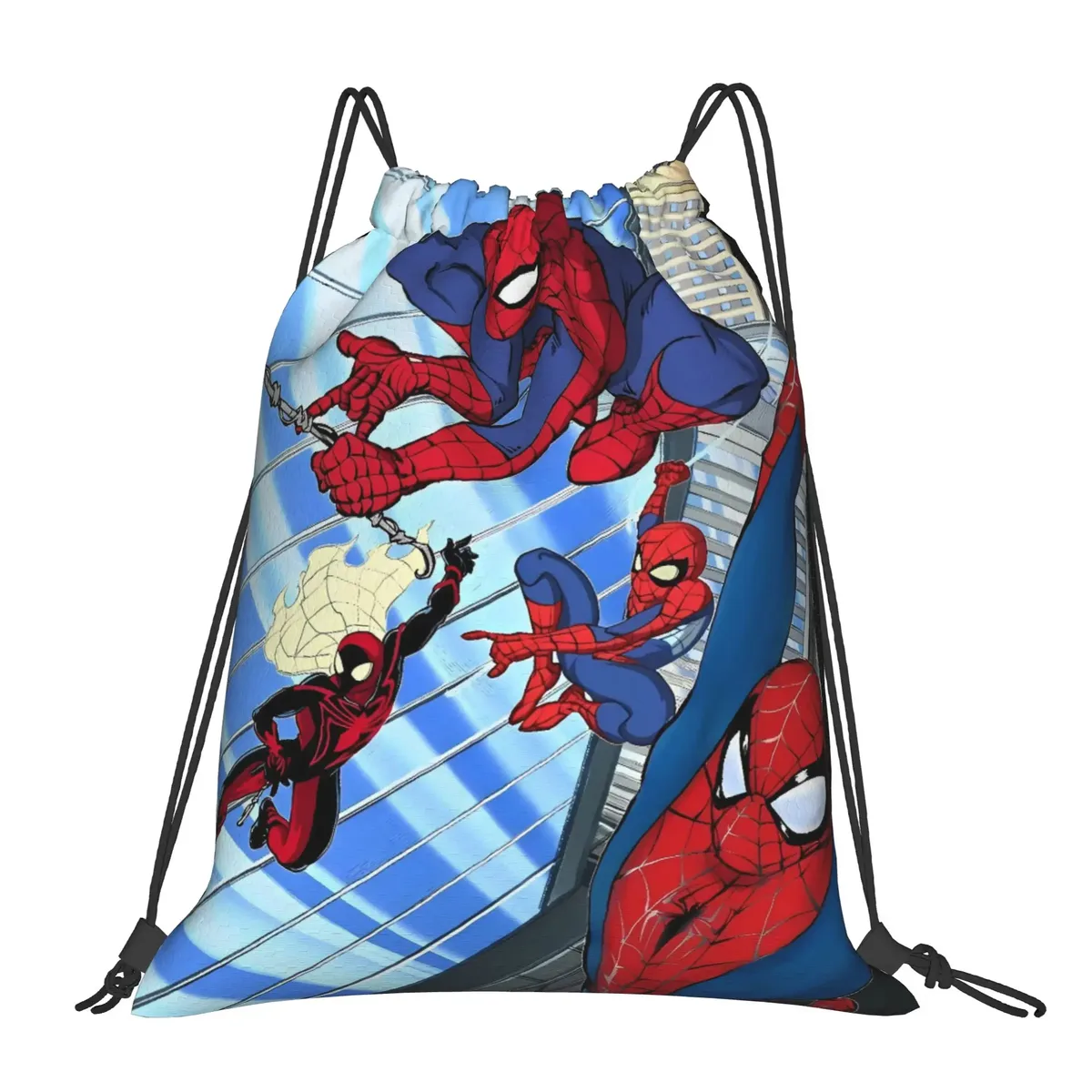 sac à cordon s-spiders heroes, sacs à dos de grande capacité, sacs de sport de football, sacs à cordon pour femmes