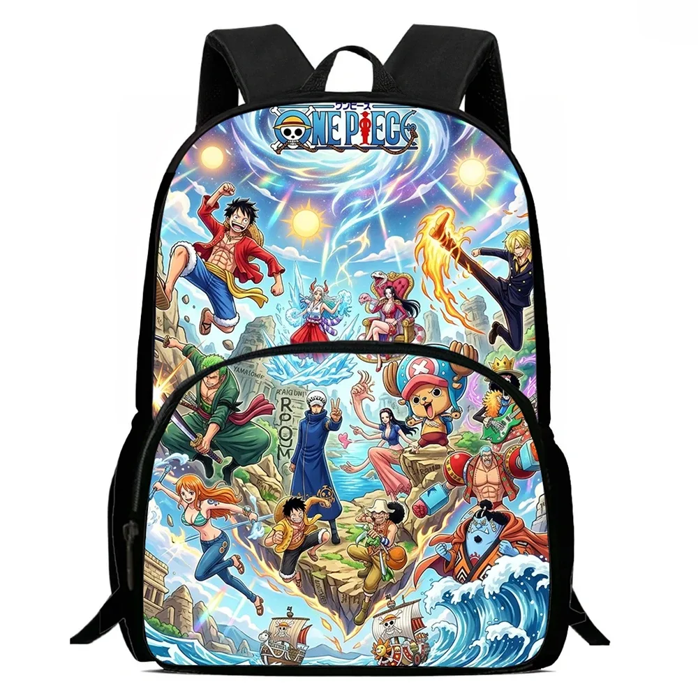 sac à dos one piece de 15 pouces avec poche avant, sac à dos d'école unisexe léger pour garçons et filles de 6 à 10 ans, sac à dos de voyage