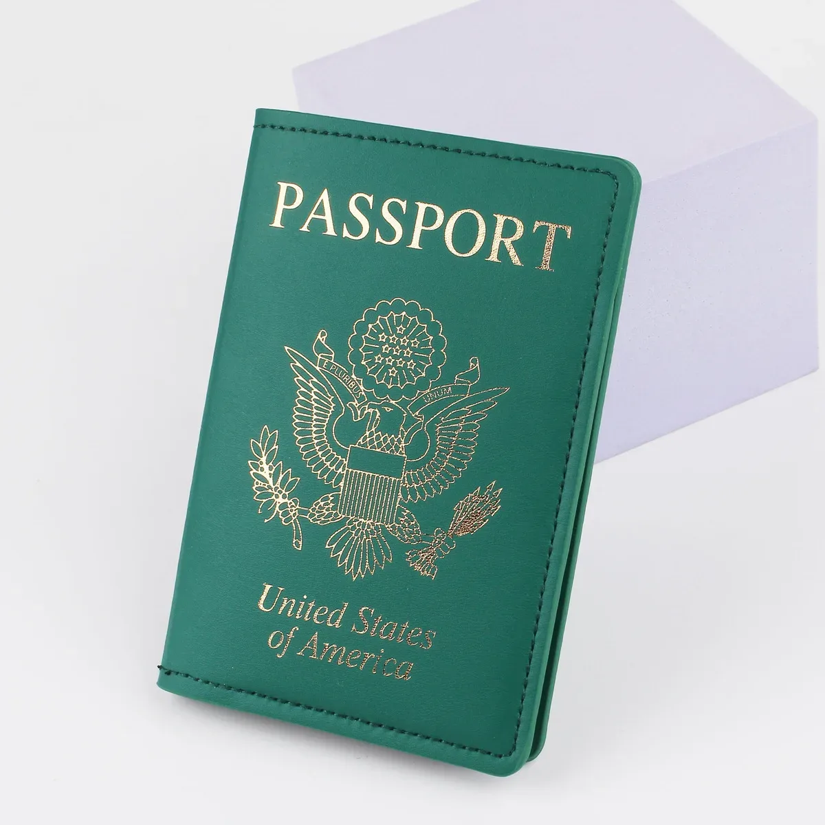 porte-passeport pour femmes et hommes, portefeuille de voyage en cuir pu de qualité supérieure, housse de passeport