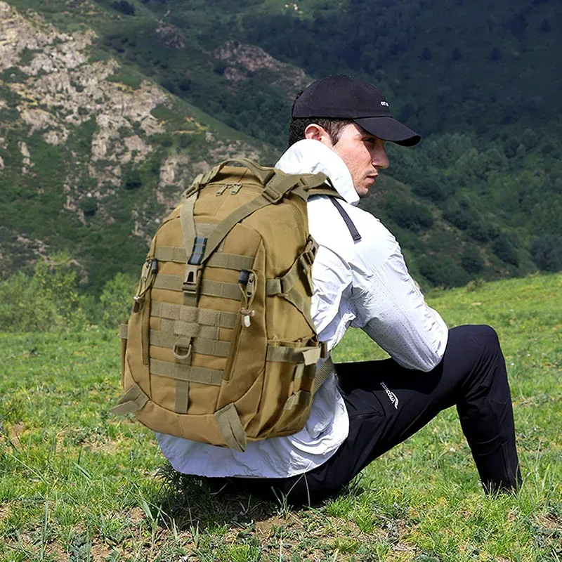 25l 900d nylon sac à dos tactique en plein air sacs à dos imperméables tactique sport camping randonnée chasse sac à bandoulière sac à dos