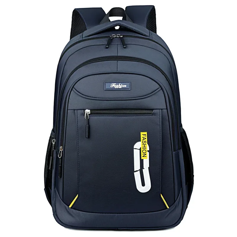 sac à dos universel tendance pour étudiants, de haute qualité, pour hommes d'affaires, sac d'école pour garçons, grande capacité, double épaule