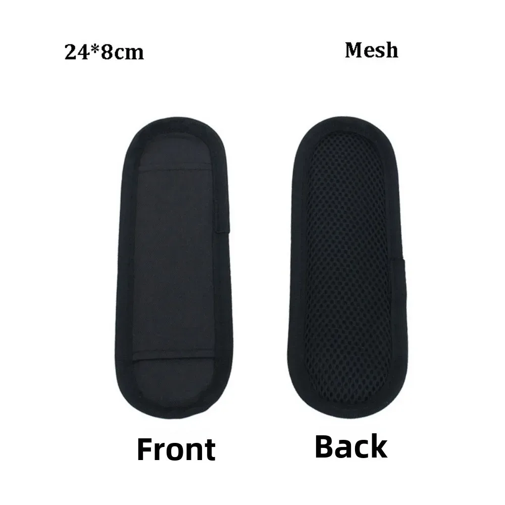 coussin de bandoulière détachable respirant de haute qualité pour sac à dos noir, accessoires de sac à bandoulière de décompression