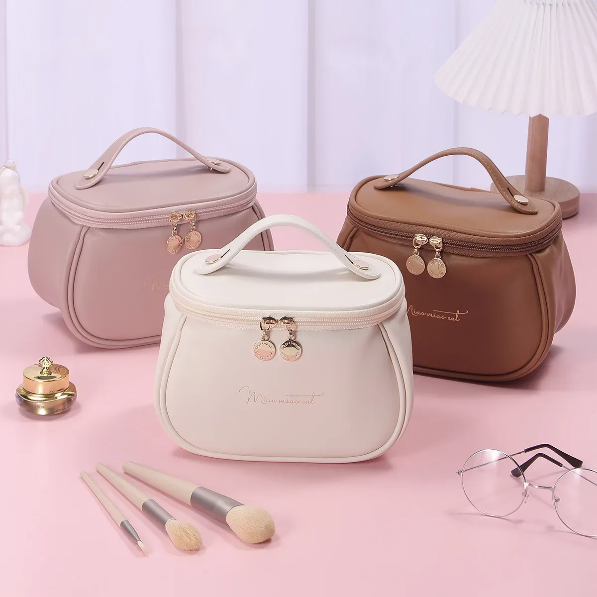 nouvelle trousse de toilette et de rangement de voyage grande capacité pour femme, style instagram haut de gamme, tendance célébrité internet