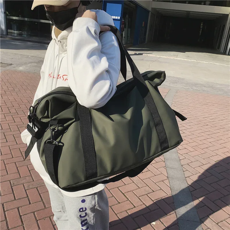 oxford sac de voyage sacs à main grande capacité bagage à main sacs hommes femmes épaule en plein air fourre-tout week-end étanche sport sac de sport