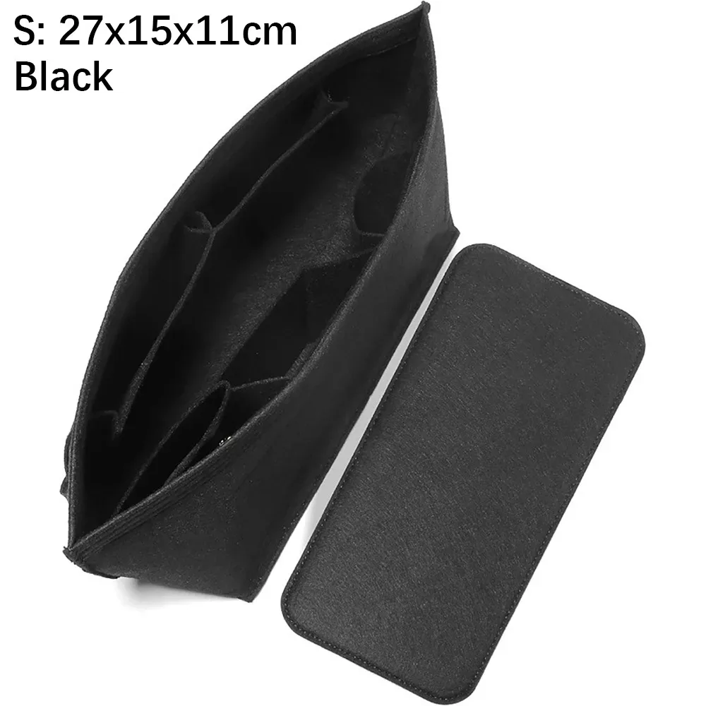 sac à main en feutre de haute qualité, sac de rangement, support de sac interne, organization, doublure de sac portable pour lv neverfull