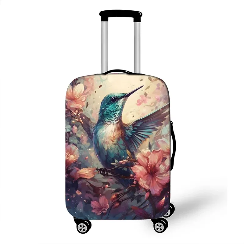 housse de protection pour valise aquarelle, motif animal mignon, tigre, lapin, panda, pour voyage, valise, housse de chariot élastique